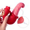 Vibrador doble con forma de lengua